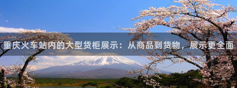 杏运体育不给出款：重庆火车站内的大型货柜